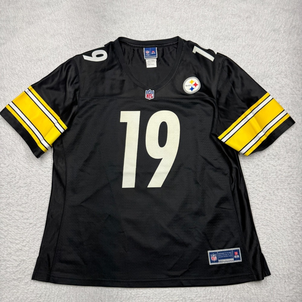 Pittsburgh Steelers Juju Smith-Schuster #19 Jersey Black by NFL Pro Line Size XL